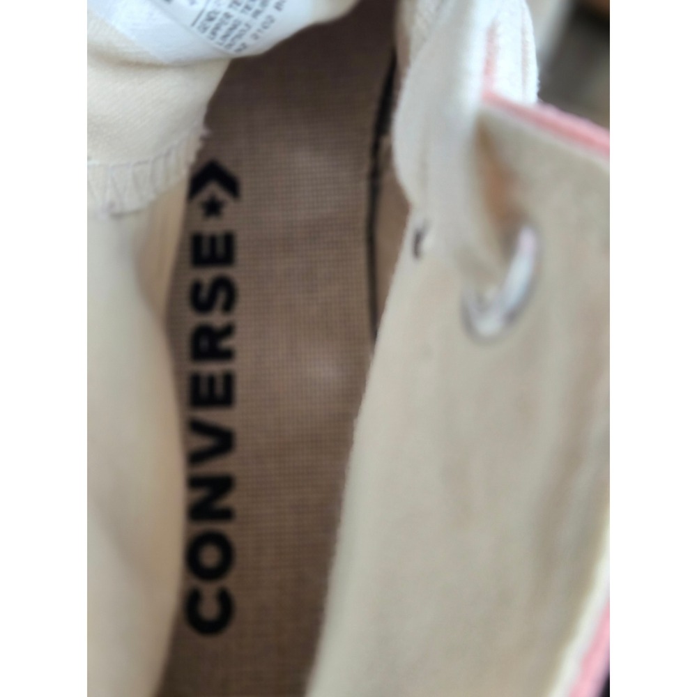 Converse Run Star Hike High Top Pink White Colorblock Platform Sneakers Lugged - Picture 12 of 13